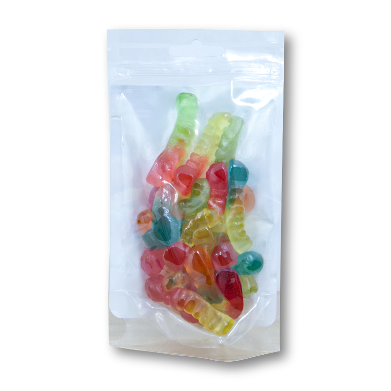 Gummies - Sour Worms 200mg (20x10mg) - CBD