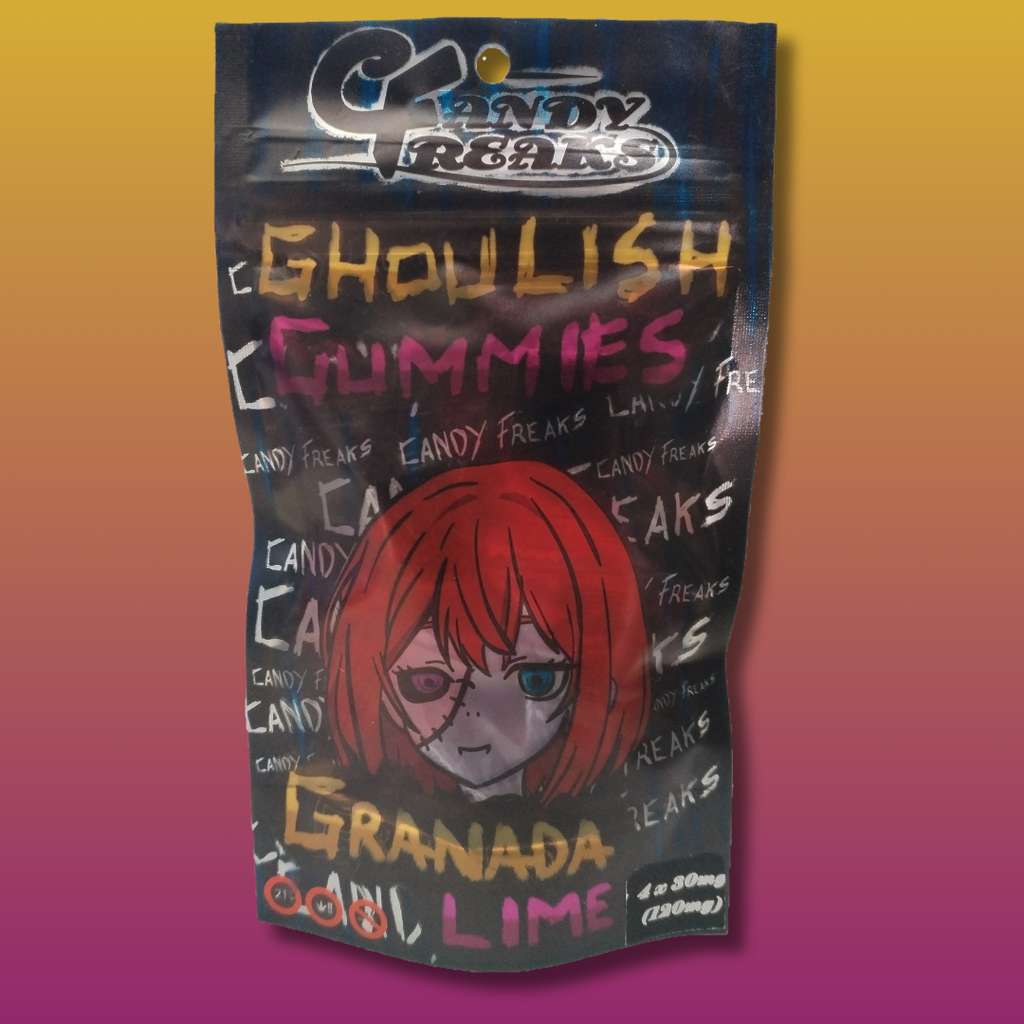 Candy Freaks Ghoulish Gummies - Bubbleganj 120mg (4x30mg)