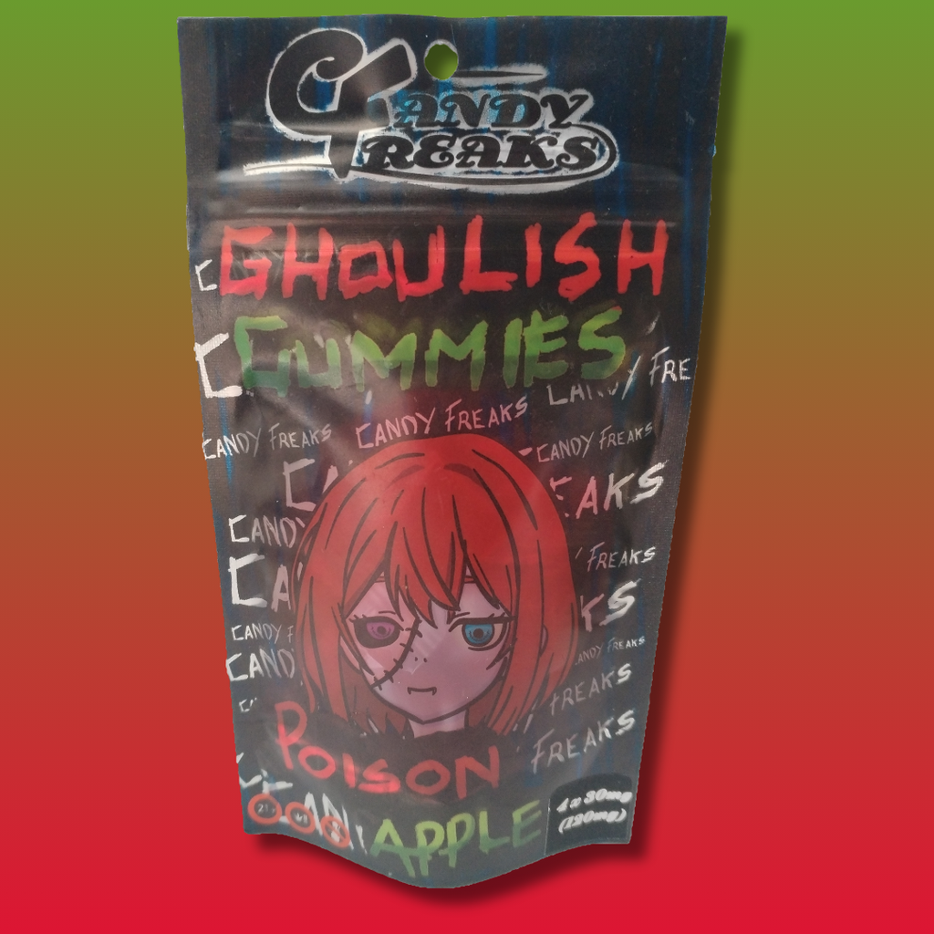 Candy Freaks Ghoulish Gummies - Bubbleganj 120mg (4x30mg)