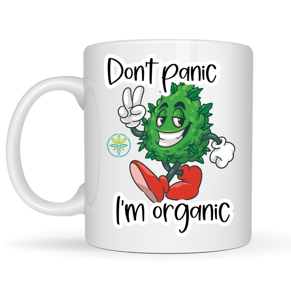 Coffee Mug - Don't Panic I'm Organic
