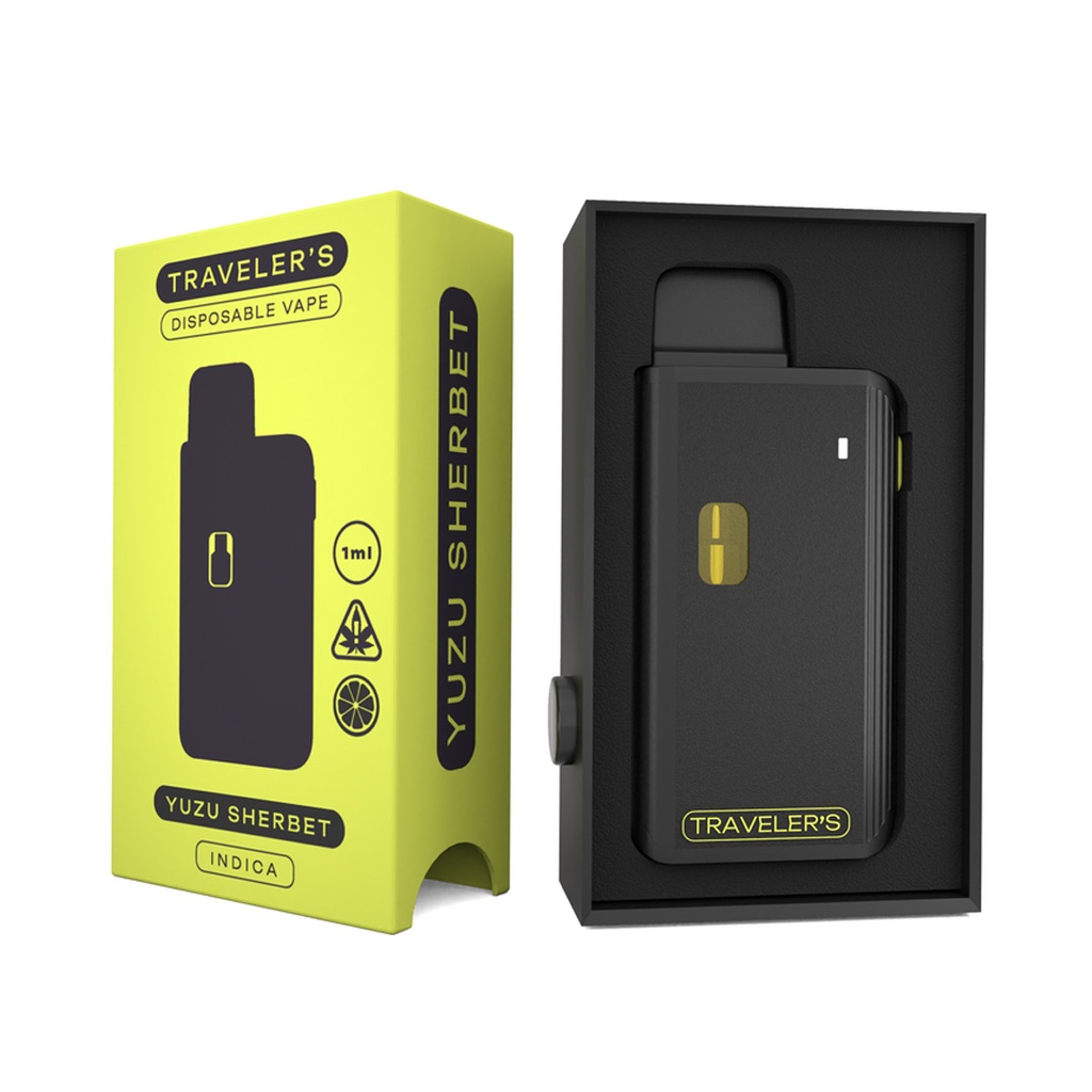 Traveler’s® Stealth Disposable Vapes 1ml - Yuzu Sherbet (Indica)