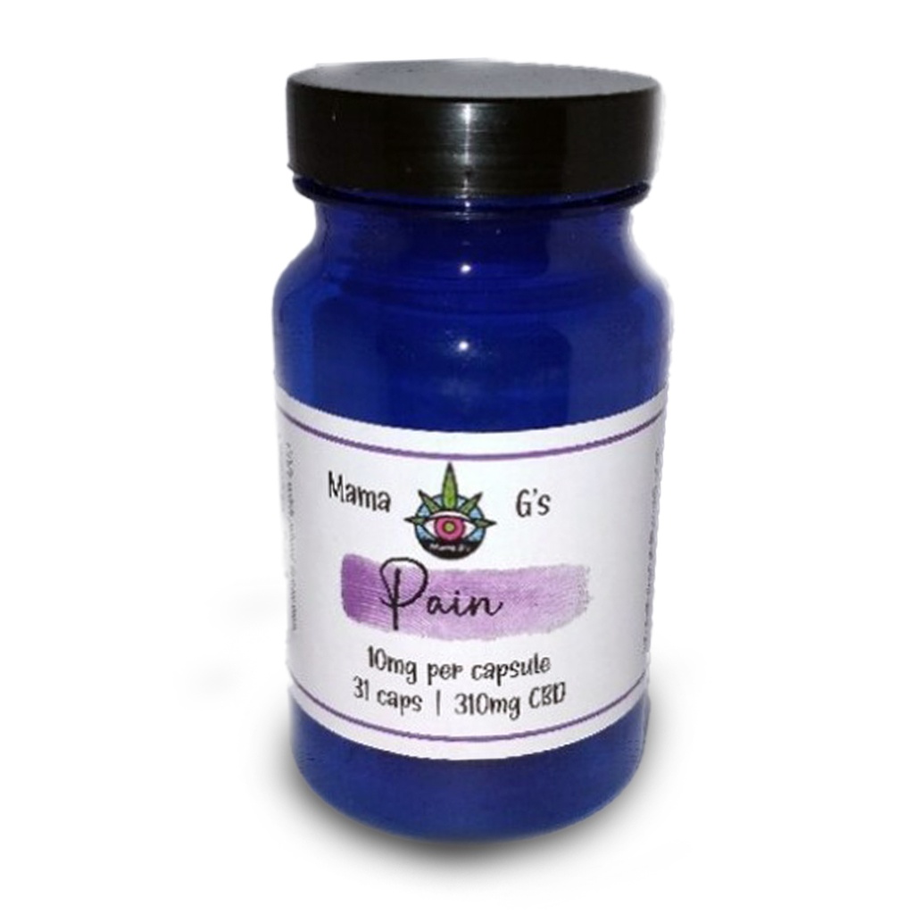 CBD Capsules with Terpenes 31's - Pain & Inflammation (10 mg)