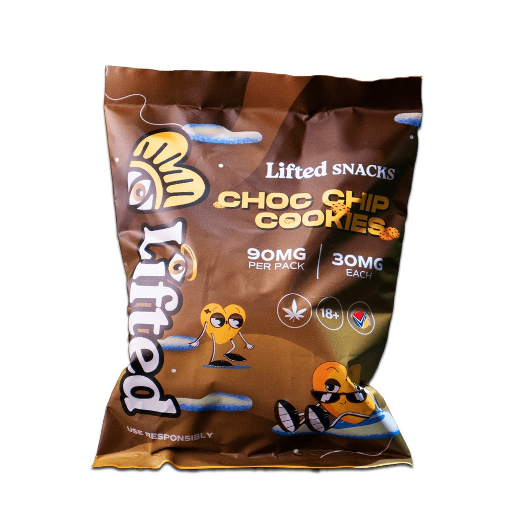 Lifted Choc-Chip Cookies 90mg (3x30mg)
