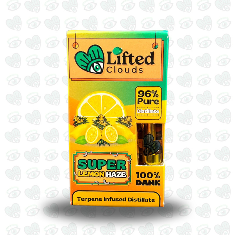 Lifted Distillate Vape Cart 1ml - Super Lemon Haze (Sativa)